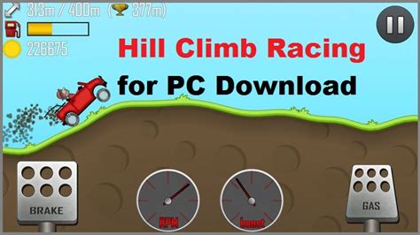 download hill climb for pc|More.